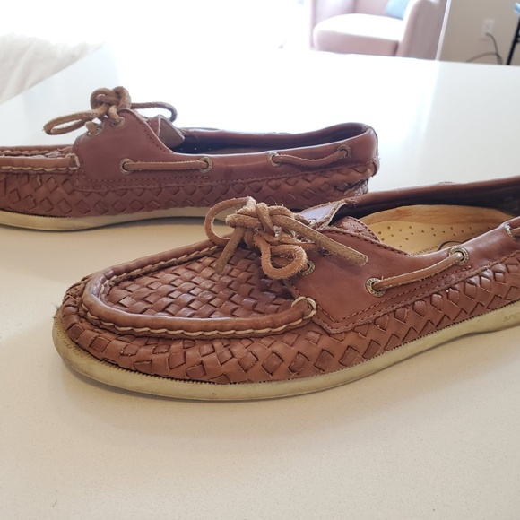 Sperry Top Sider Woven Boat Shoes - Picture 1 of 4
